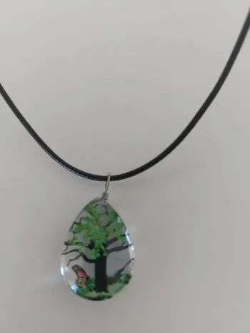 Collier pendentif arbre de vie