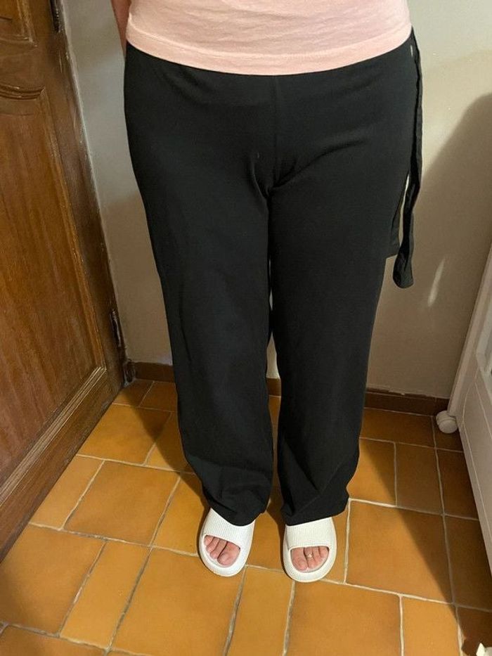 pantalon large noir M