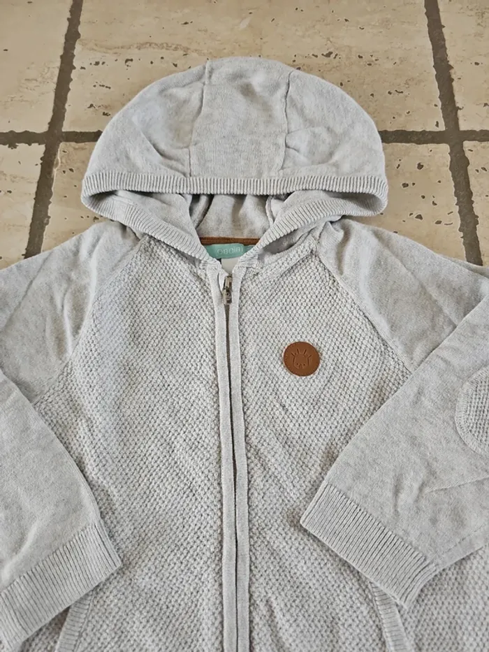 Gilet capuche - Obaïbi - 23 mois/86 cm - photo numéro 2