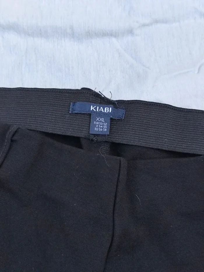 Pantalon à pinces noir femme taille XXL - photo numéro 4
