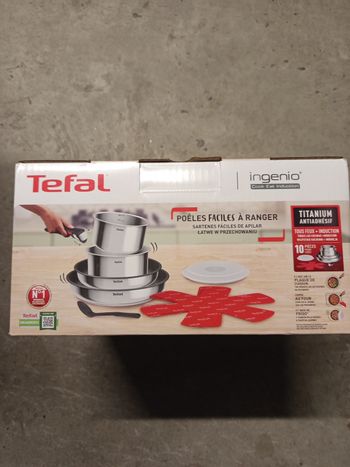 Batterie de cuisine Tefal Ingeni 10 pièce neuf 