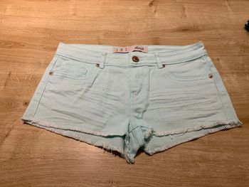 Short en jean bleu ciel - Denim Co - 34