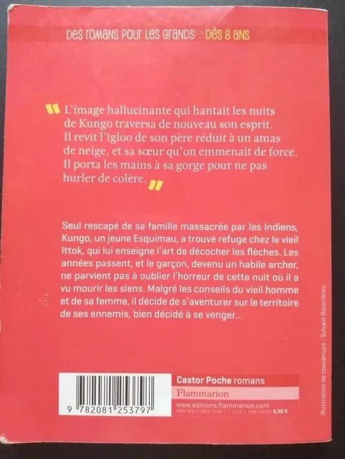 Livre L'archer blanc de James Houston - photo numéro 2