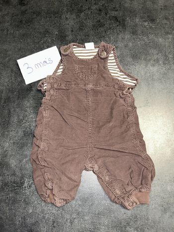 Salopette velour