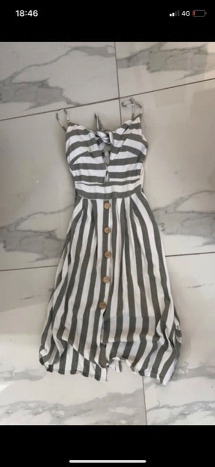 Robe rayure
