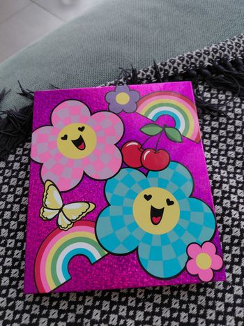 Palette de maquillage kawaii flower jamais utilisée neuve claires