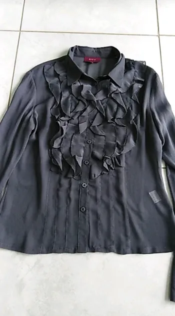 Chemisier gris La City Taille 3