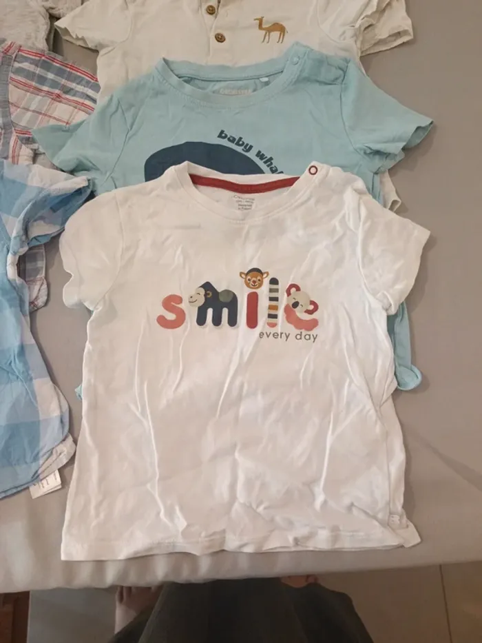 Lot de chemises et tee-shirts - photo numéro 3