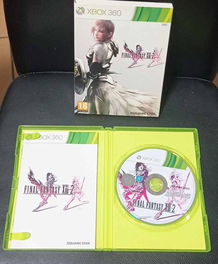 😍 final fantasy XIII 2 édition avec fourreau jouable sur Xbox séries et one - photo numéro 5