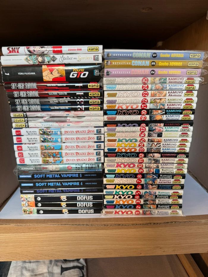 Différent mangas 2€/u