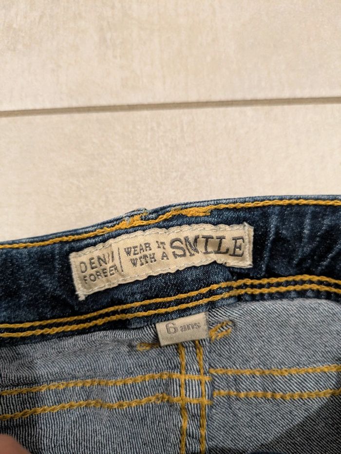 Short en jean 6 ans - photo numéro 2