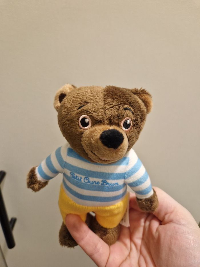 Peluche petit ours brun - photo numéro 2