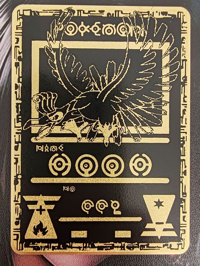 Carte Pokémon oh-oh Antique métal