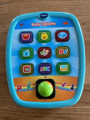 Baby tablette bilingue français anglais
