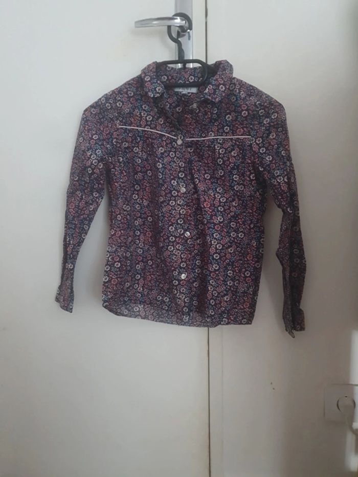 Chemise fleurie