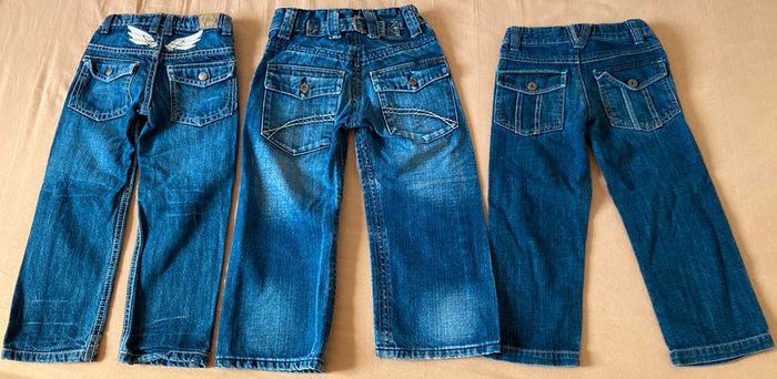 Lot de 3 pantalons jean en taille 3 ans - photo numéro 6