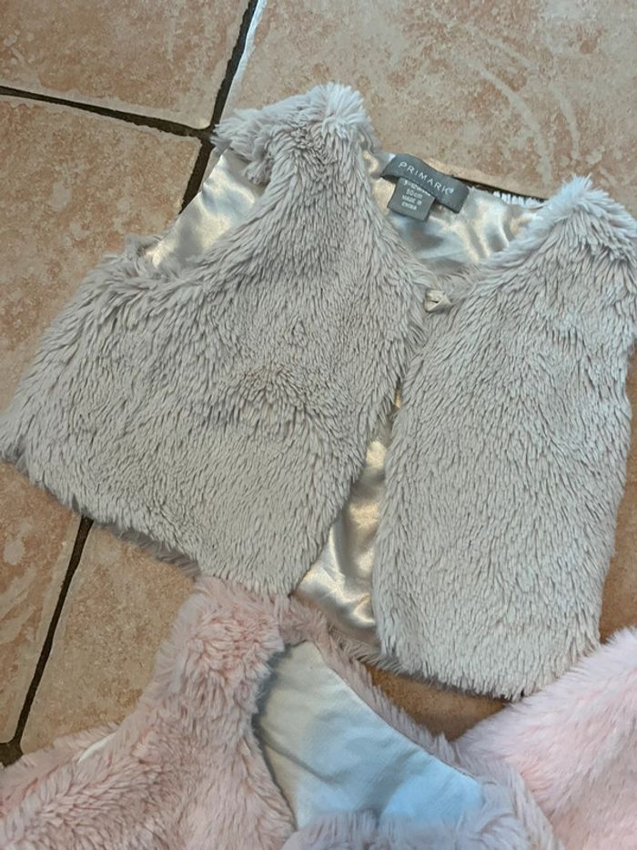 Lot gilet fourrure - photo numéro 2