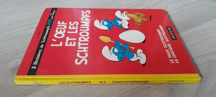 BD 3 histoires de schtroumpfs par Peyo édition 1978 - photo numéro 6