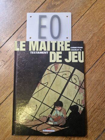 Bd le maître de jeu tome 1 en eo