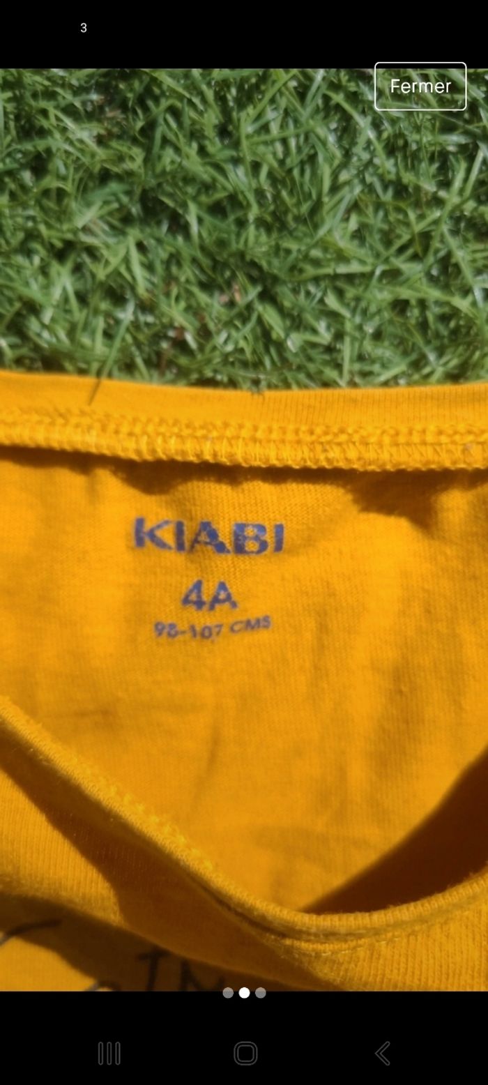 Tee-shirt manche longue fille 4 ans - photo numéro 2