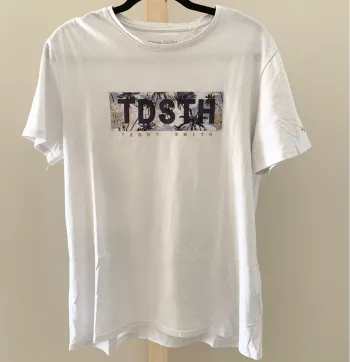T-shirt Teddy Smith blanc – Taille L