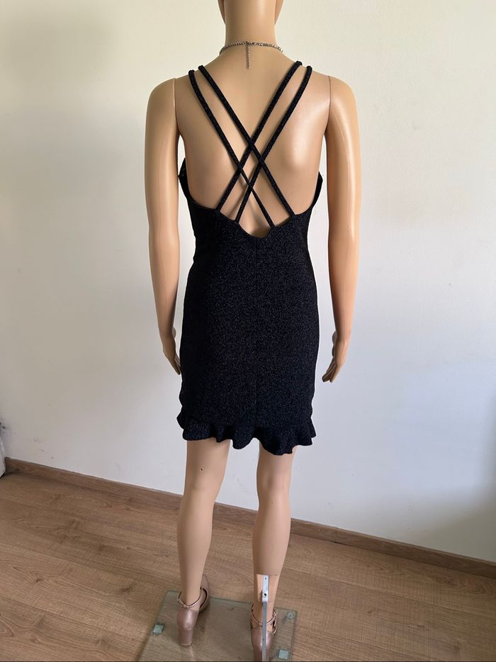 Robe noire et pailletée neuve Morgan taille 40 (valeur 60€) - photo numéro 6