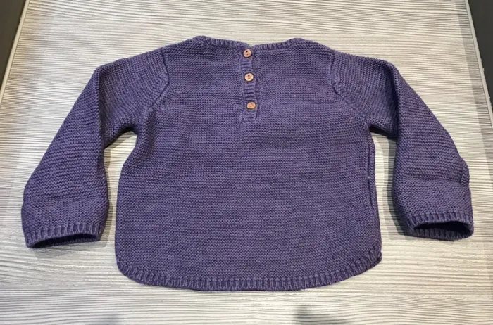 3 pièces Sergent Major violet 6 mois 🌸 - photo numéro 5