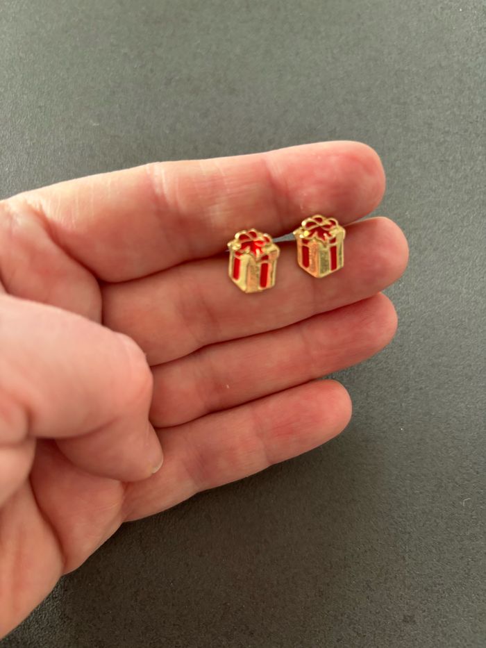 Boucle d oreille Noël