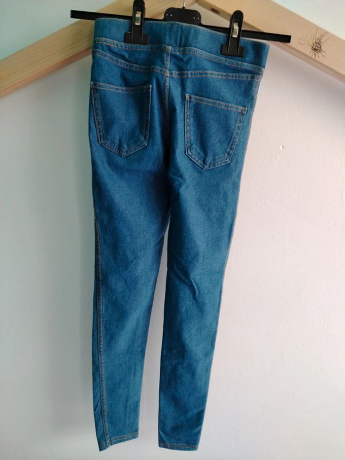 Jegging fin neuf bleu H&M 10 ans - photo numéro 8