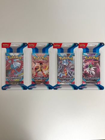 Artset de blister faille paradoxe scellé Pokémon