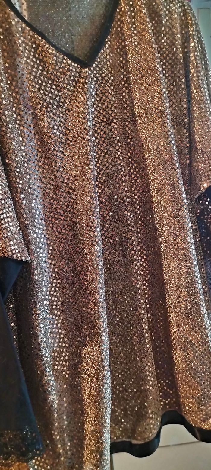 Tunique pailleté grande taille - photo numéro 2