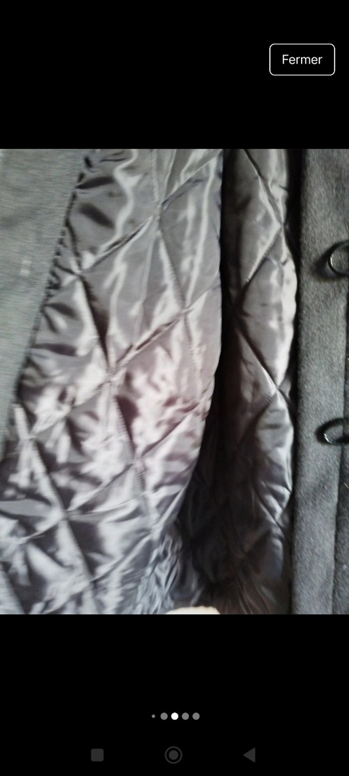 Duffle-coat gris foncé - photo numéro 5