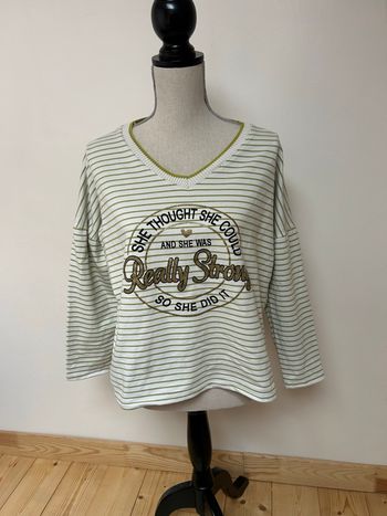 Sweat manches 3/4 - taille 40/L