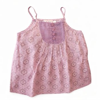 Tunique fille à bretelle, 2 ans / 24 mois. Kid Kanai.