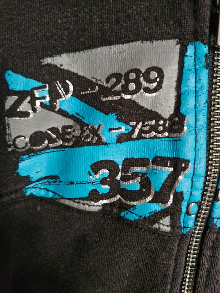 Gilet zippé capuche garçon 4 ans NKY Polyester Coton - photo numéro 2