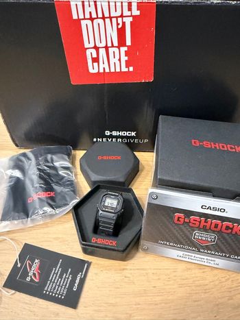 Casio ring DWN-5600-1 Gshock