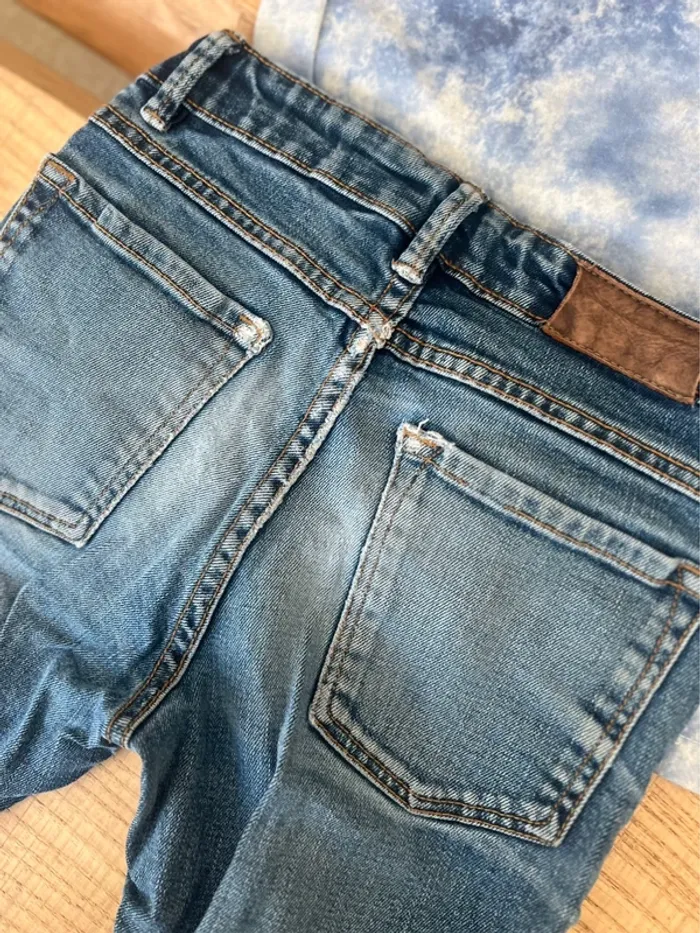 Ensemble garçon état 8 ans short Monoprix en jean bermuda t-shirt Harry Potter - photo numéro 3