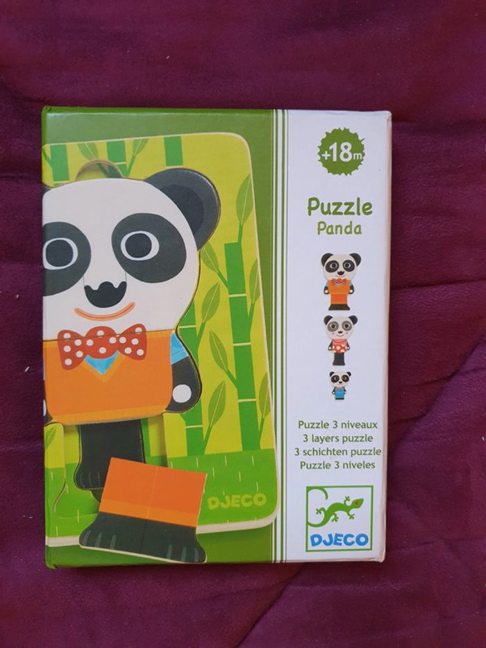 Puzzle 🐼 Djeco 18 mois
