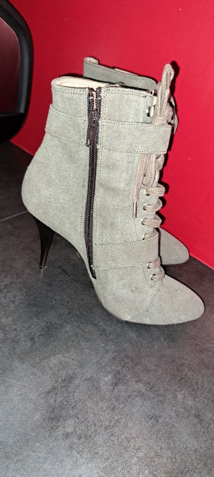 Bottines kaki - photo numéro 2