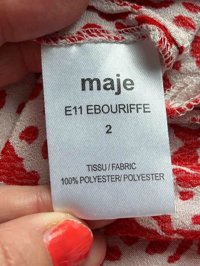 Robe motif léopard Maje M - photo numéro 7