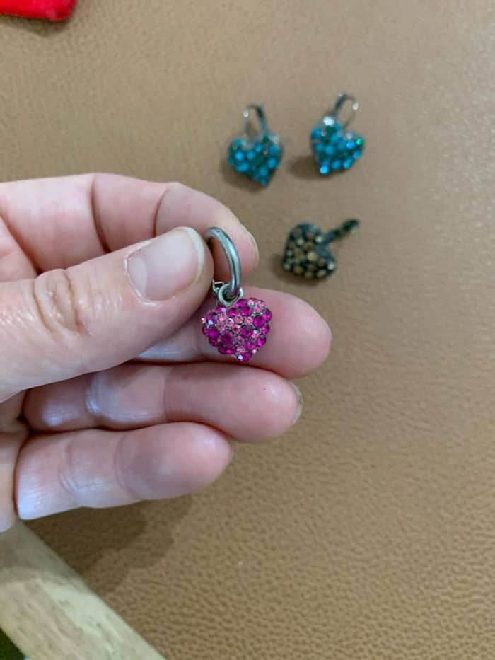 Lot 3 paires BO coeur - photo numéro 4