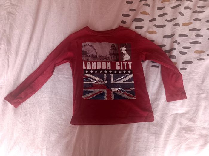 T shirt manches longues garcon