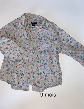 Chemise 9 mois