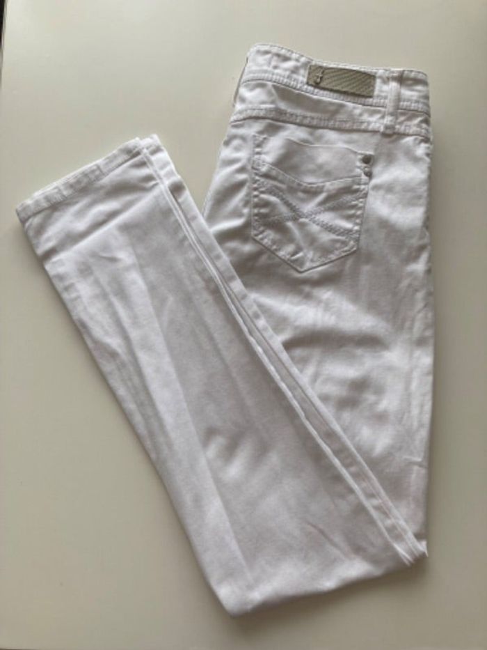 Pantalon blanc taille 40/L
