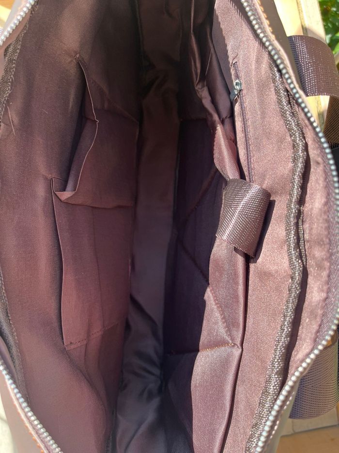 Sac business en cuir vachette marron neuf avec étiquette - photo numéro 9