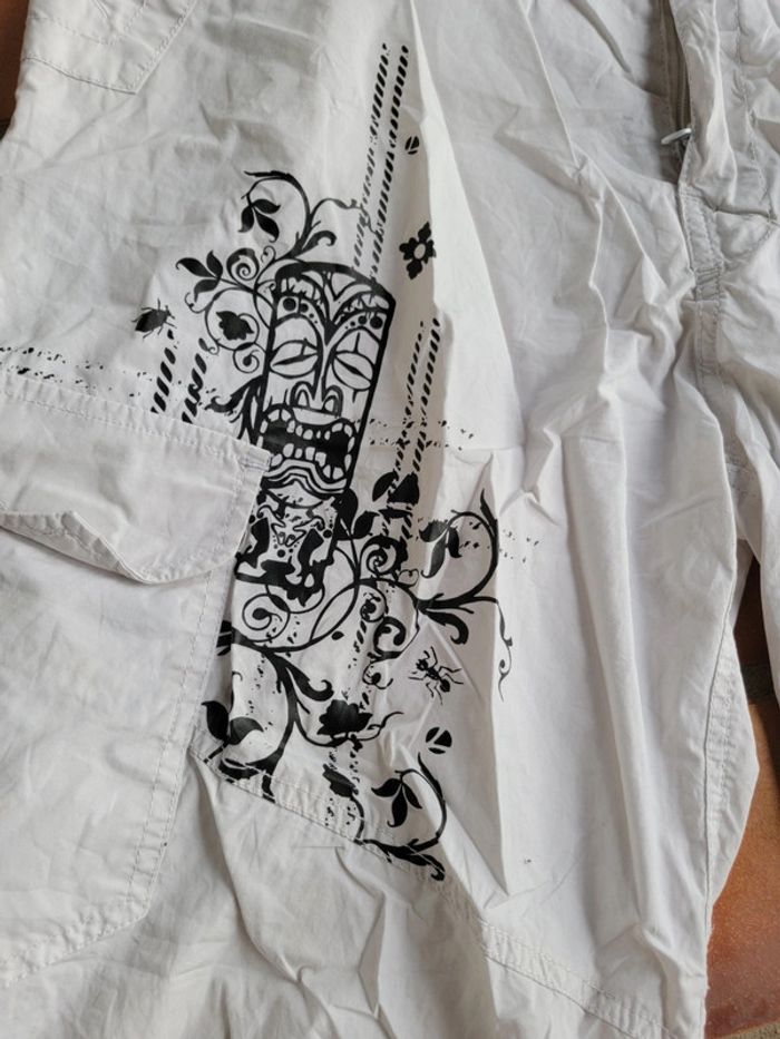 Jort cargo vintage aventure baggy oversize tie and dye - photo numéro 2