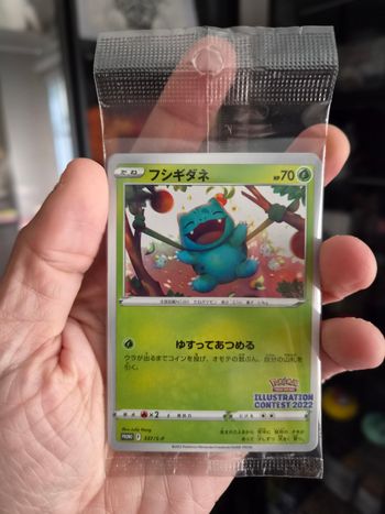 3 Cartes Pokémon Illustration Contest 2022 Scellé