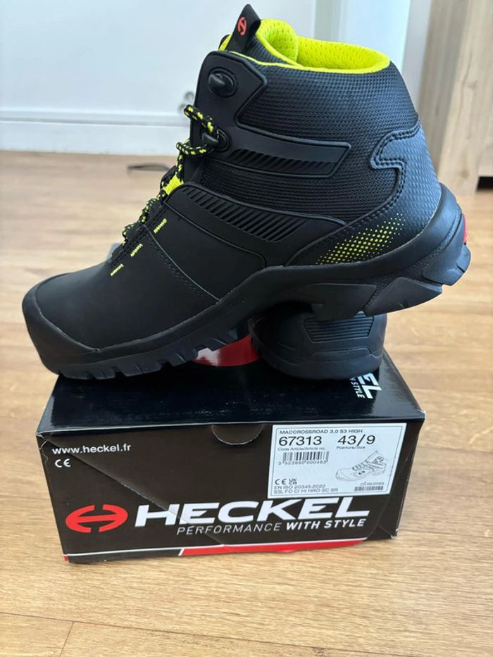 Chaussure de sécurité montante S3 MacCrossroad 3.0 High HECKEL 67313 taille 43 - photo numéro 8