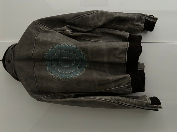 Bomber cuir KENZO taille M - photo numéro 2