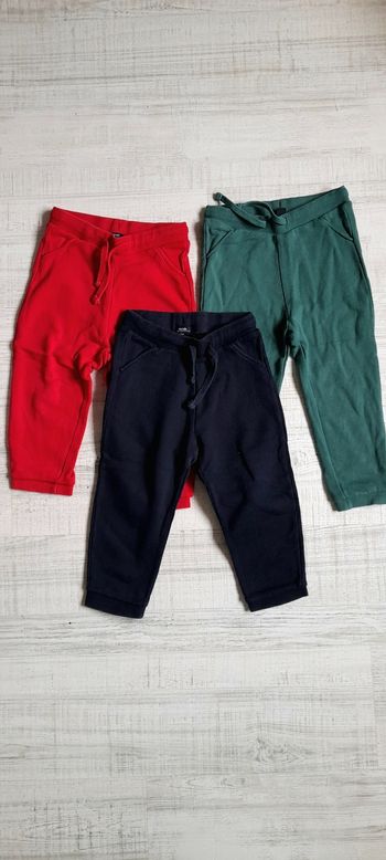 Lot de 3 pantalons de joggings